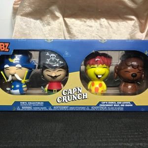 Cap'n Crunch + Jean + Beast + Seadog Funko Pop